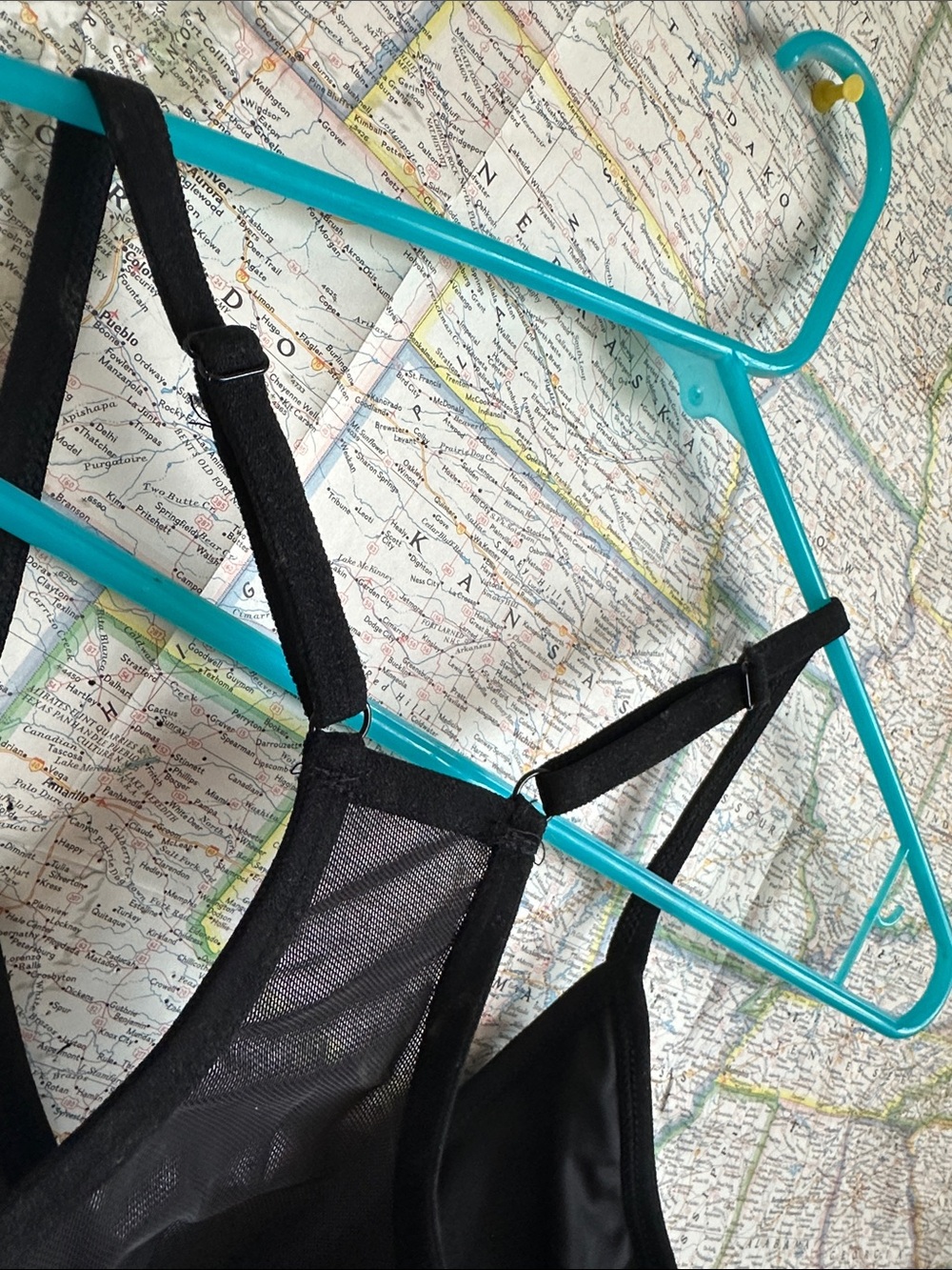 Infinity Raine Black Racerback Sports Bralette - Picture 3 of 5